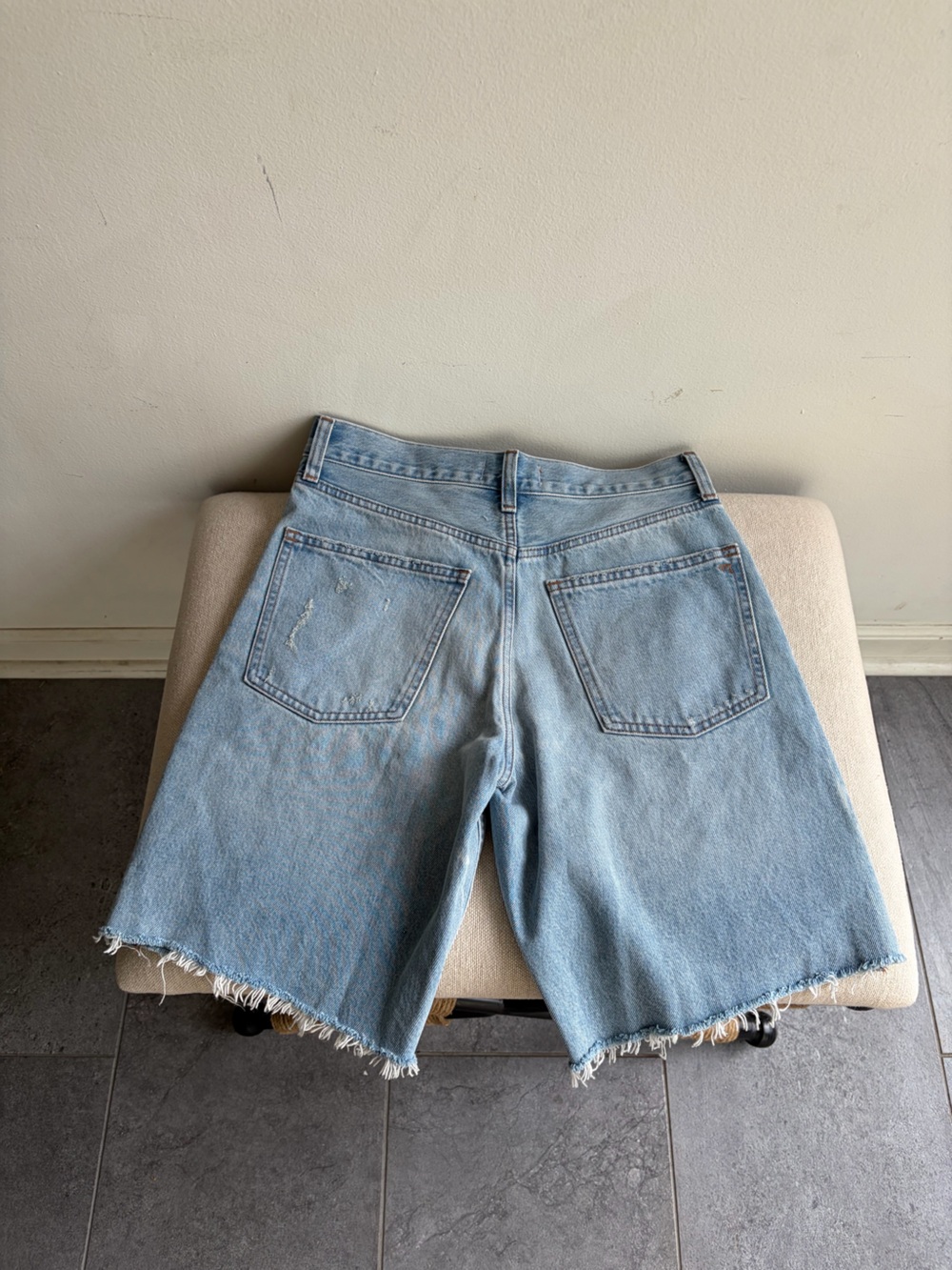 NWT! MADEWELL The Essex Long Baggy Short Size 24 - Picture 5 of 6